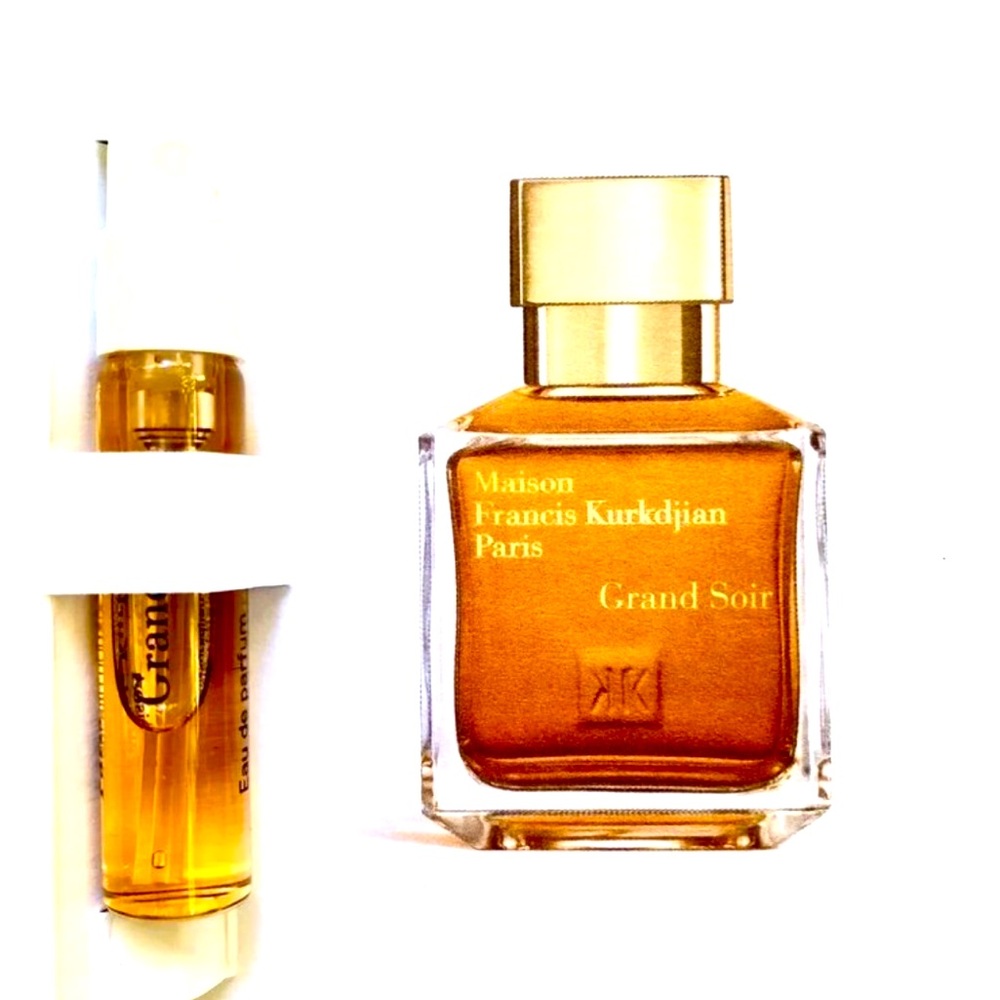 Maison F Kurdjian Grand Soir sample edp cardboard